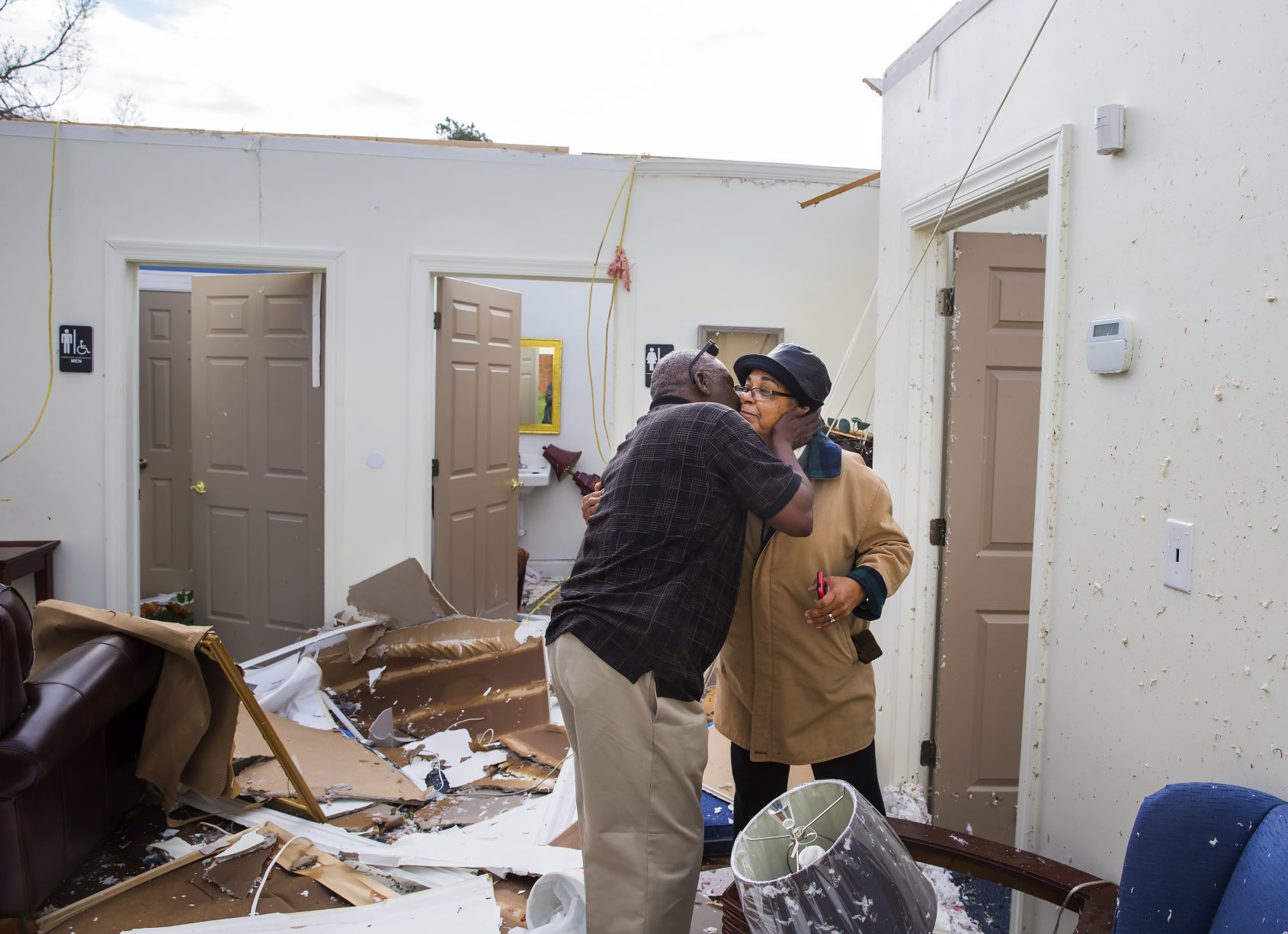 Tornado aftermath